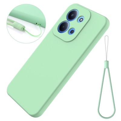 Xiaomi Redmi 15C "Shell" hard liquid silicone (TPU) case green - cover | Priedai.lt