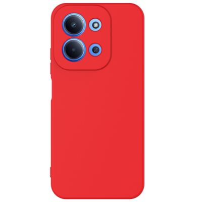 Xiaomi Redmi 15C "Shell" hard liquid silicone (TPU) case red - cover | Priedai.lt