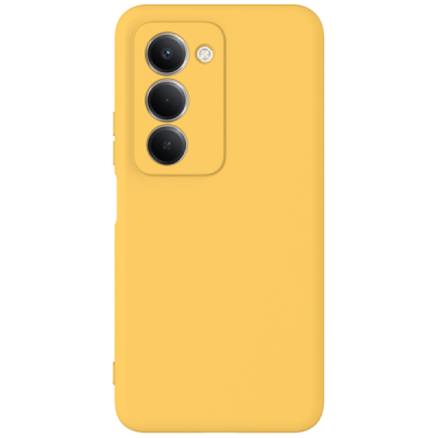 Xiaomi Redmi 15 4G "Shell" hard liquid silicone (TPU) case yellow - cover | Priedai.lt