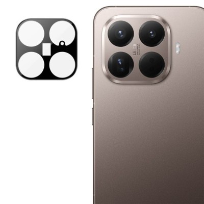 Xiaomi 15T Pro "IMAK" Tempered Glass rear camera protective black glass 0.3 mm | Priedai.lt