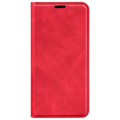 OnePlus Nord CE 2 "Retro" red leather flip case - book | Priedai.lt