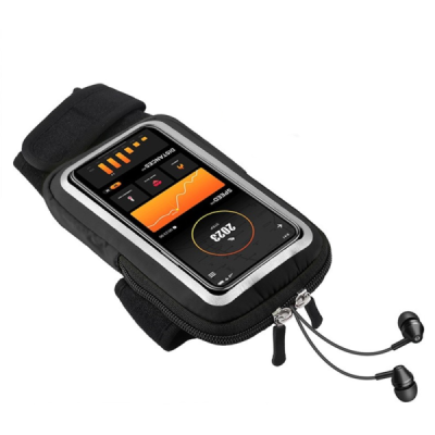 "HSK" sports case (armband) - black, universal (XL+ size) | Priedai.lt