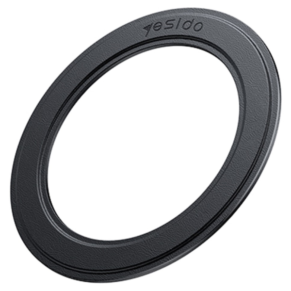 "YESIDO" Metal ring - sticker (for magnetic car holder) - black