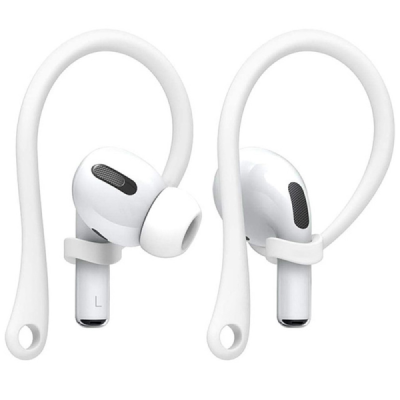 "IMAK" Universal AirPods Pro Earphone Hooks - White | Priedai.lt