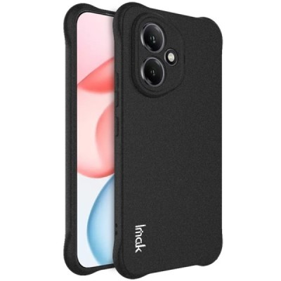 Huawei Honor 400 "Imak" reinforced protection hard Airbag silicone matte TPU black case - back | Priedai.lt