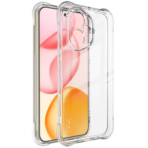 "Imak" reinforced protection hard silicone (TPU) airbag case - transparent (Honor 400)