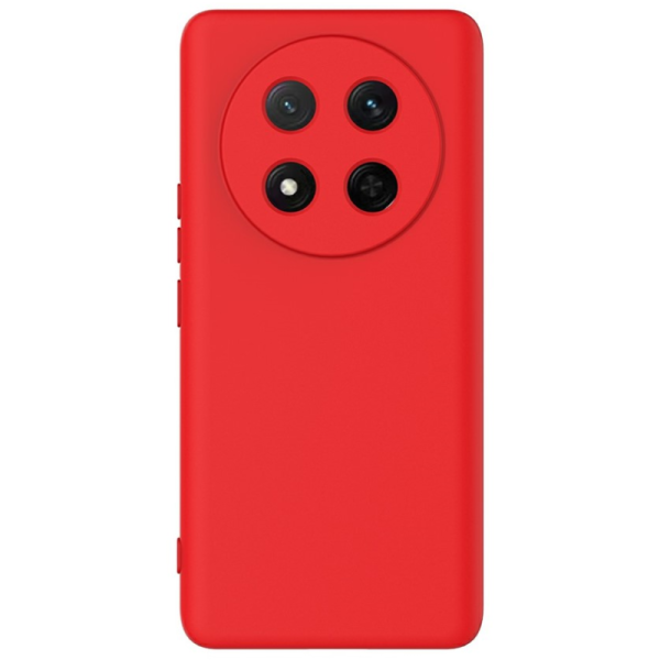 "Shell" hard silicone (TPU) case - red (Honor Magic7 Lite / X9c / X60 Pro)