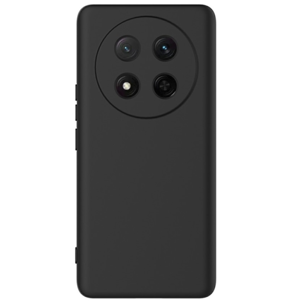 "Shell" hard silicone (TPU) case - black (Honor Magic7 Lite / X9c / X60 Pro)
