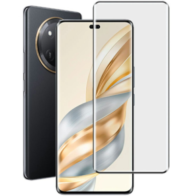 Huawei Honor Magic7 Lite / X9c / X60 Pro "IMAK" Tempered Glass reinforced protection black full coverage protective screen glass