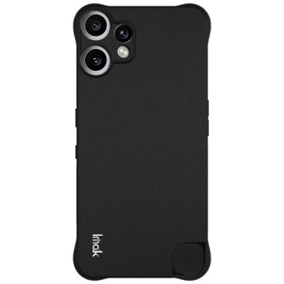 Nothing CMF Phone 2 Pro "Imak" reinforced protection hard Airbag silicone matte TPU black case - back | Priedai.lt
