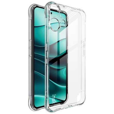 Nothing CMF Phone 2 Pro "Imak" reinforced protection hard silicone TPU airbag clear, transparent case - back | Priedai.lt
