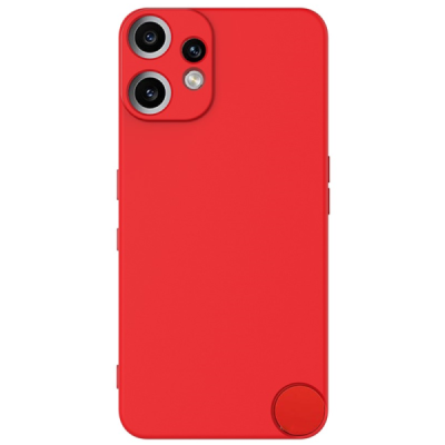 Nothing CMF Phone 2 Pro "Shell" hard liquid silicone (TPU) case red - cover | Priedai.lt