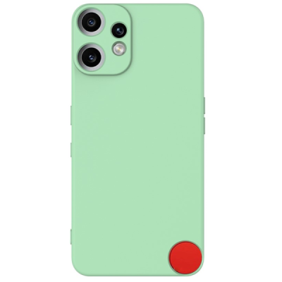 Nothing CMF Phone 2 Pro "Shell" hard liquid silicone (TPU) case green - cover | Priedai.lt