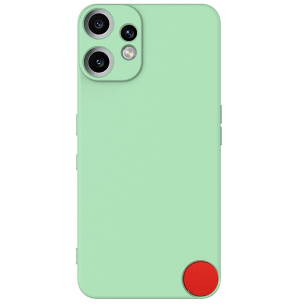 "Shell" hard silicone (TPU) case - green (CMF Phone 2 Pro)