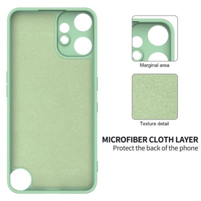 Nothing CMF Phone 2 Pro "Shell" hard liquid silicone (TPU) case green - cover | Priedai.lt