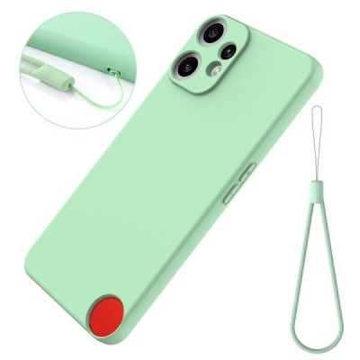 Nothing CMF Phone 2 Pro "Shell" hard liquid silicone (TPU) case green - cover | Priedai.lt