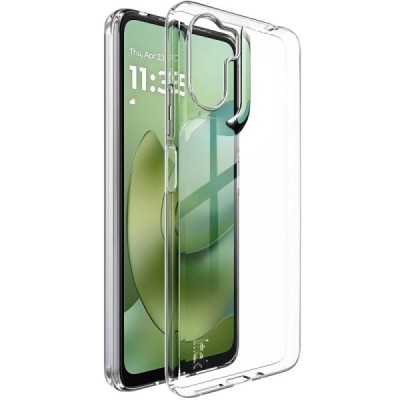 Motorola Moto G06 4G / G06 Power 4G "IMAK" UX-5 hard silicone TPU transparent clear case - back | Priedai.lt