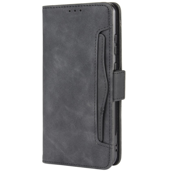 "Card Slot" Flip Book Case - Black (Nokia 5.3)