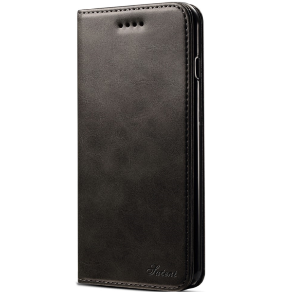 "Suteni" flip book case - Black (iPhone 7 Plus / 8 Plus)
