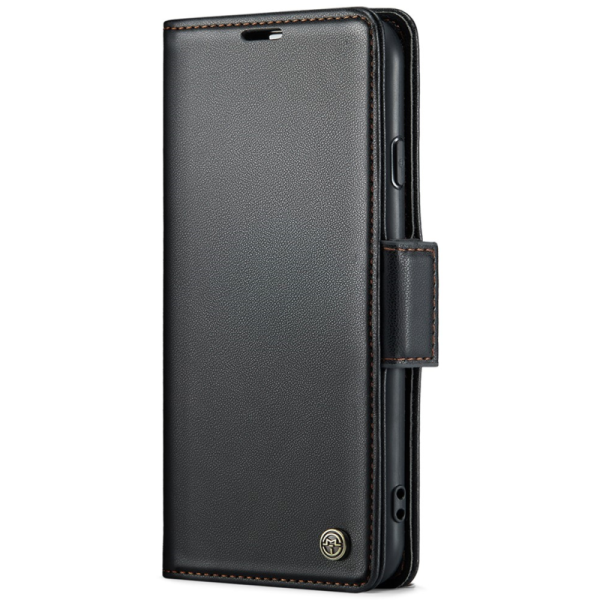 "CaseMe" Leather Flip Case Cover - Black (iPhone 6 / 7 / 8 / SE 2020 / SE 2022)