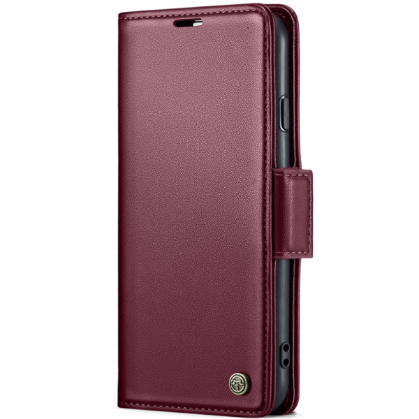 "CaseMe" Leather Flip Case Cover - Burgundy (iPhone 6 / 7 / 8 / SE 2020 / SE 2022)