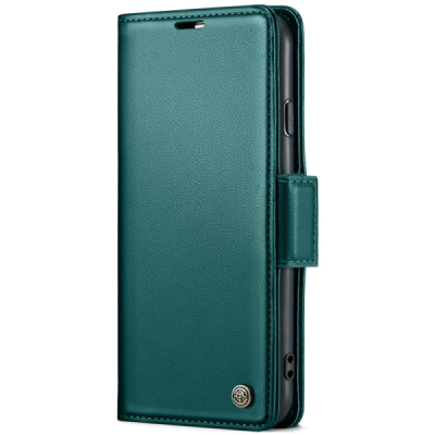 Apple iPhone 6 / 7 / 8 / SE 2020 / SE 2022 CaseMe Leather Flip Case Cover - green | Priedai.lt