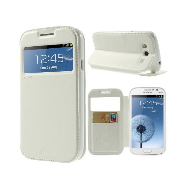 „Roar“ Noble atverčiamas dėklas - baltas (Galaxy Grand / Grand Neo)
