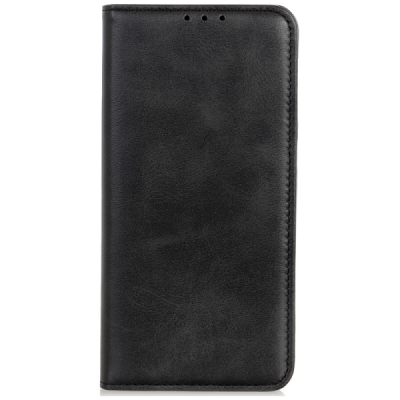Nokia G60 "Split" black leather flip case - book | Priedai.lt