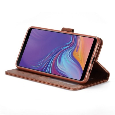 Samsung Galaxy A7 (2018) LC IMEEKE Flip Book Case Cover - Brown | Priedai.lt