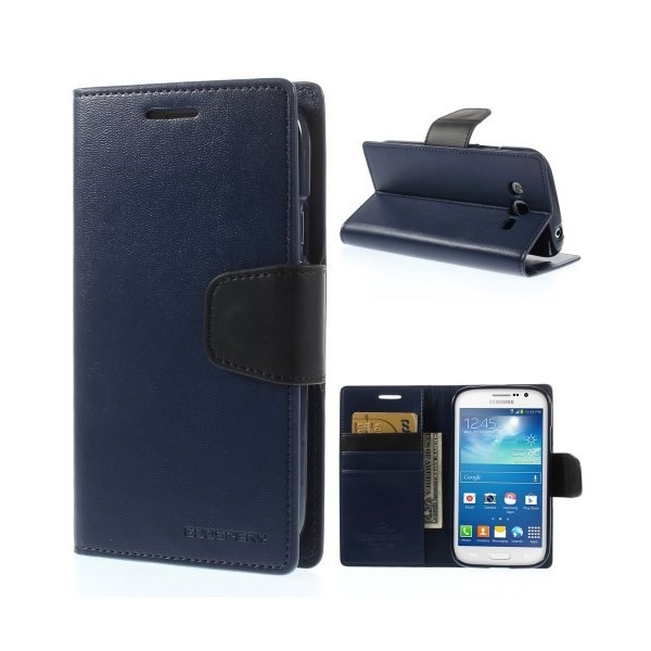 „Mercury“ Sonata atverčiamas dėklas - mėlynas (Galaxy Grand / Grand Neo)