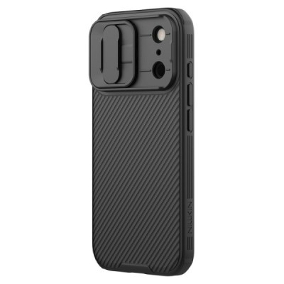 Apple iPhone 17 Pro "Nillkin" CamShield Pro Magnetic Black case, cover | Priedai.lt