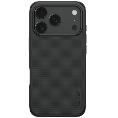 Nillkin Frosted Shield Pro Magnetic Apple iPhone 17 Pro Black Plastic Case Cover - Black | Priedai.lt