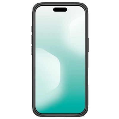 Nillkin Frosted Shield Pro Magnetic Apple iPhone 17 Pro Black Plastic Case Cover - Black | Priedai.lt