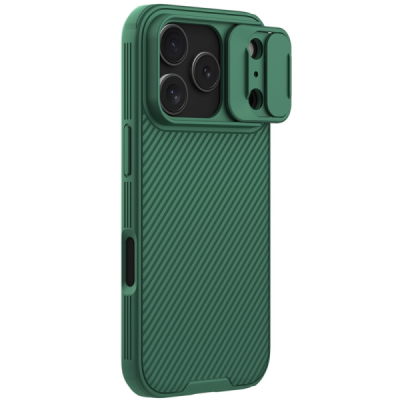Apple iPhone 17 Pro "Nillkin" CamShield Pro green case - cover | Priedai.lt