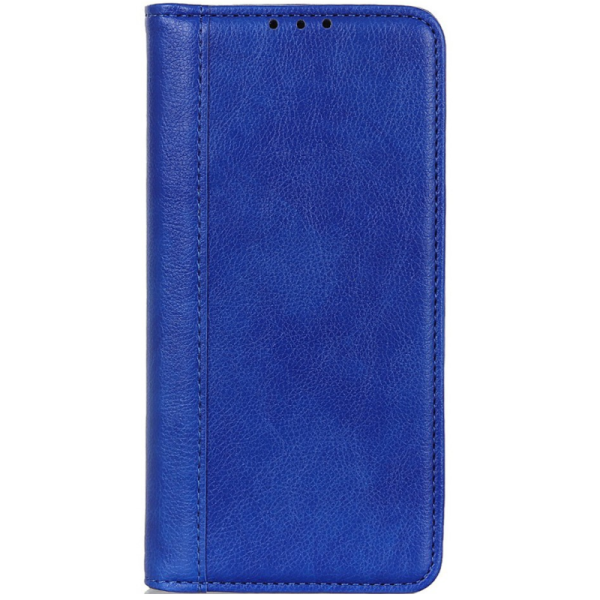 „Binfen“ Solid Flip Book Case - Blue (Galaxy A56)