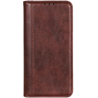 Samsung Galaxy A56 Binfen Solid Flip Book Case - Brown | Priedai.lt