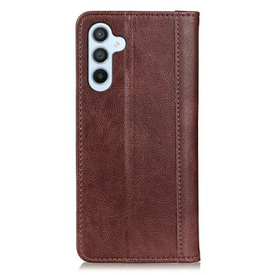 Samsung Galaxy A56 Binfen Solid Flip Book Case - Brown | Priedai.lt