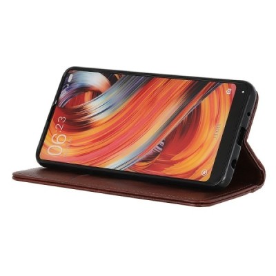 Samsung Galaxy A56 Binfen Solid Flip Book Case - Brown | Priedai.lt
