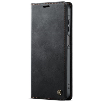 Samsung Galaxy A16 CaseMe Retro Skin Case Book - Black | Priedai.lt