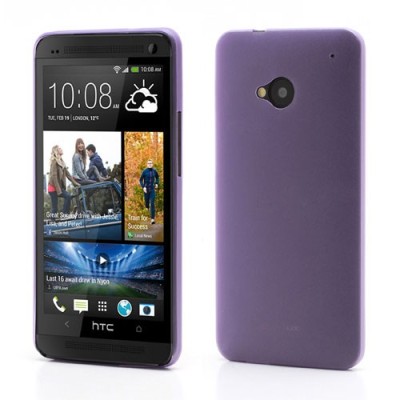 Ploniausias pasaulyje HTC One M7 violetinis dėklas (Dėkliukas) / Priedai.lt