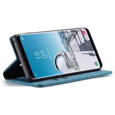 Samsung Galaxy S8 CaseMe Retro Solid Flip Case Book - Green | Priedai.lt
