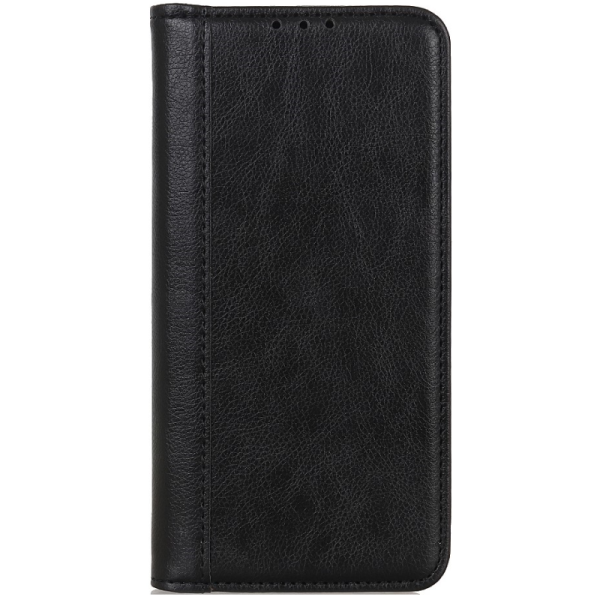 „Binfen“ Solid Flip Book Case - Black (Galaxy S25 Ultra)