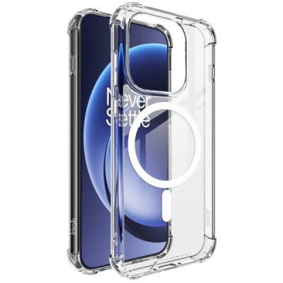 OnePlus 15 "IMAK" Candy MagSafe Hard Silicone TPU Case Cover - transparent | Priedai.lt