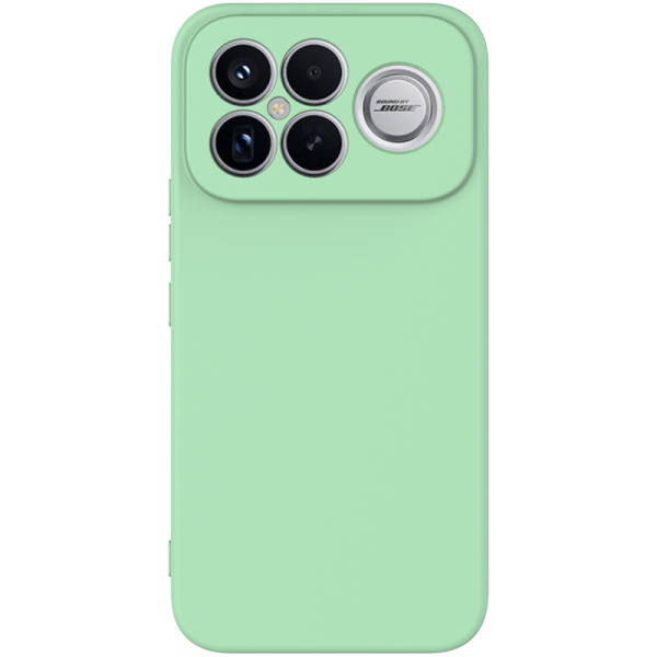 "Shell" hard silicone (TPU) case - green (Poco F8 Ultra)