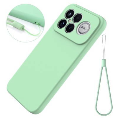 Xiaomi Poco F8 Ultra "Shell" hard liquid silicone (TPU) case green - cover | Priedai.lt