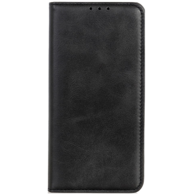 Xiaomi Poco F8 Ultra "Split" black leather flip case - book | Priedai.lt