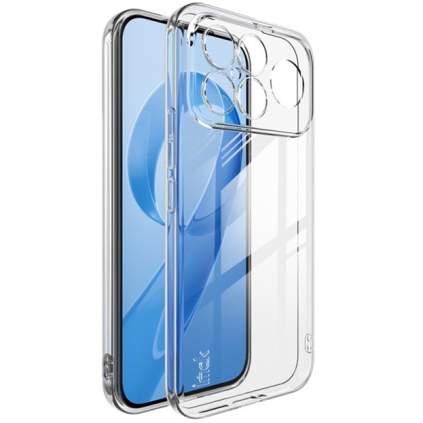 "IMAK" UX-5 hard silicone (TPU) case - transparent (Poco F8 Ultra)