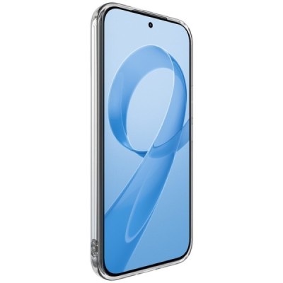 Xiaomi Poco F8 Ultra "IMAK" UX-5 hard silicone TPU transparent clear case - back | Priedai.lt