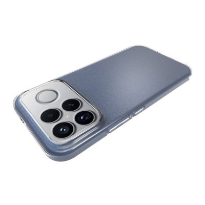 Xiaomi Poco F8 Ultra hard silicone (TPU) clear, transparent case - cover | Priedai.lt