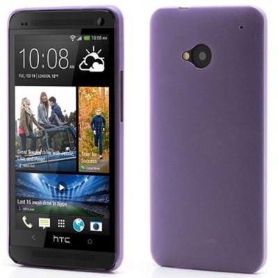 Ploniausias pasaulyje HTC One M7 violetinis dėklas (Dėkliukas) / Priedai.lt